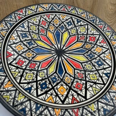 moroccan dish_35 cm multicolored funfair