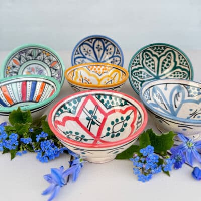 Moroccan bowl 8.5 cm_mangefarver