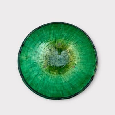 Marokkanische Schale 23 cm grün tamegroute_mat