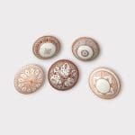 18 cm boller - brune nyanser