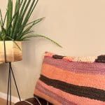 Marokkaans kussen gemaakt van vintage tapijt_TEDDY_motief 8