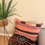 Marokkaans kussen gemaakt van vintage tapijt_TEDDY_motief 8