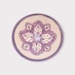 Marokkansk keramikkskål_32 cm lilla