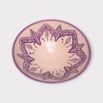 Marokkansk keramikkskål_32 cm lilla