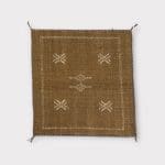 Cactus cushion cover brown motif 2