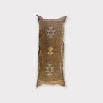 aflang pude kaktussilke i brun