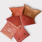 Terrakotta-Kaktuskissen