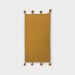 Cotton plaid full ochre