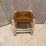 tabouret en corde tressée couleur cuivre 2