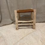 tabouret en corde tressée couleur cuivre 3