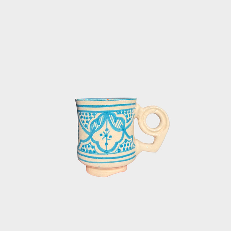 mug with eye handle