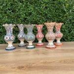 Marokkaanse keramische golvende vazen