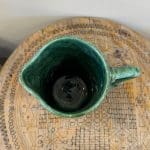 Groene melange keramische kan 5