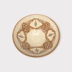 Marokkaanse keramiek kommen 25 cm bruin 1 1