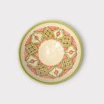 Marokkaanse keramiek kommen 25 cm lichtgroen 3