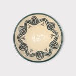 Marokkaanse keramiek kommen 25 cm donkergroen 3