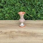 Marokkaanse keramische golvende vazen rbun