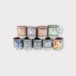 Marokkanische Tassen mit Ösenhenkel in allen Farben