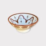 Bols marocains 12 cm marron 1 face
