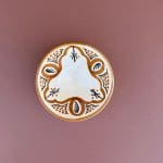 Bols marocains 12 cm marron 2