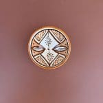 Bols marocains 12 cm marron 4
