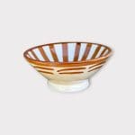 Bols marocains 12 cm côté rayé