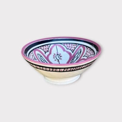 Marokkaanse kommen 12 cm paars 2-zijdig