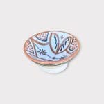 Petite céramique marocaine côté marron 7,5 cm