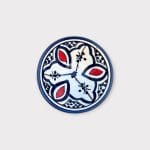 Marockanska små keramikskålar 8,5 cm blå 1