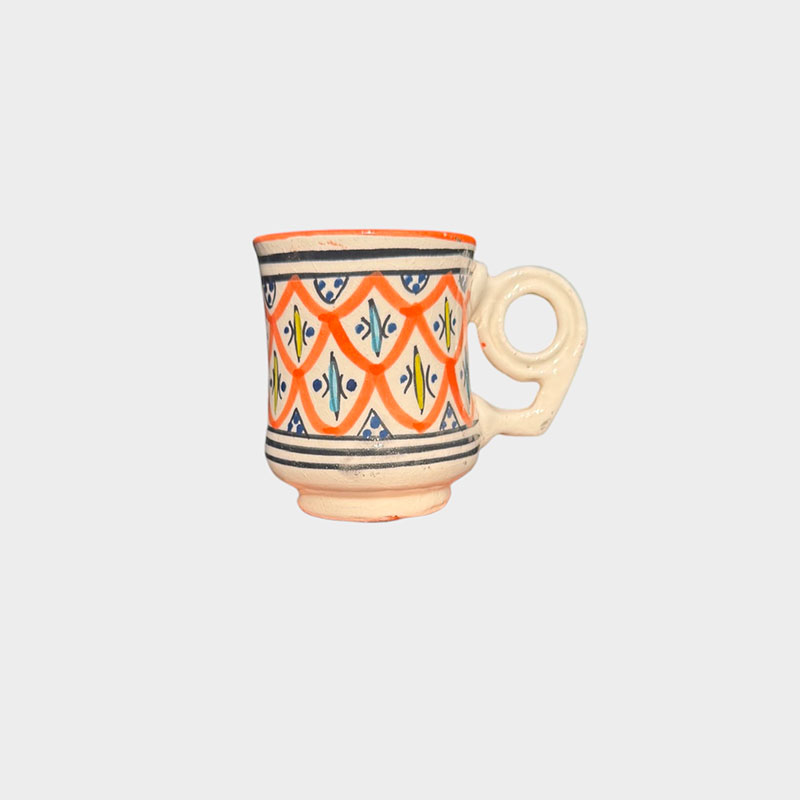 mug with eye handle
