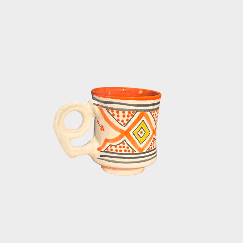 mug with eye handle