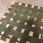 green leather stool 7