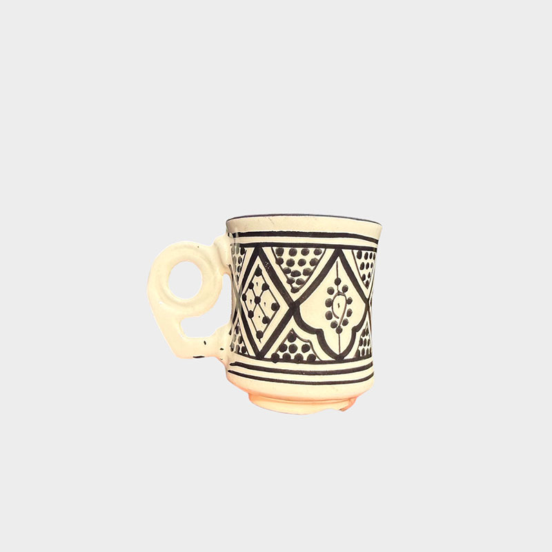 mug with eye handle