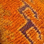 Vloerkussen TAFOUKT in de kleuren geel en oranje