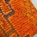 Vloerkussen TAFOUKT in de kleuren geel en oranje