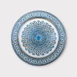 Marokkaanse keramische schaal 42 cm_Lichtblauw_6 Marokkaanse keramische schaal 42 cm_Lyseblaa