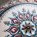 Marokkaanse keramische schaal 42 cm_blaa-artist1