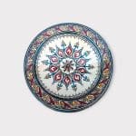 Plat marocain 42 cm - bleu artiste 1