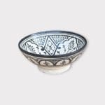 Marokkaanse kommen_18 cm_zwart