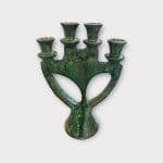 Tamergoute ljusstake med 4 armar i grönt