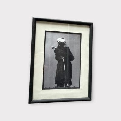 foto sort/hvid i sort ramme - 32x42 cm