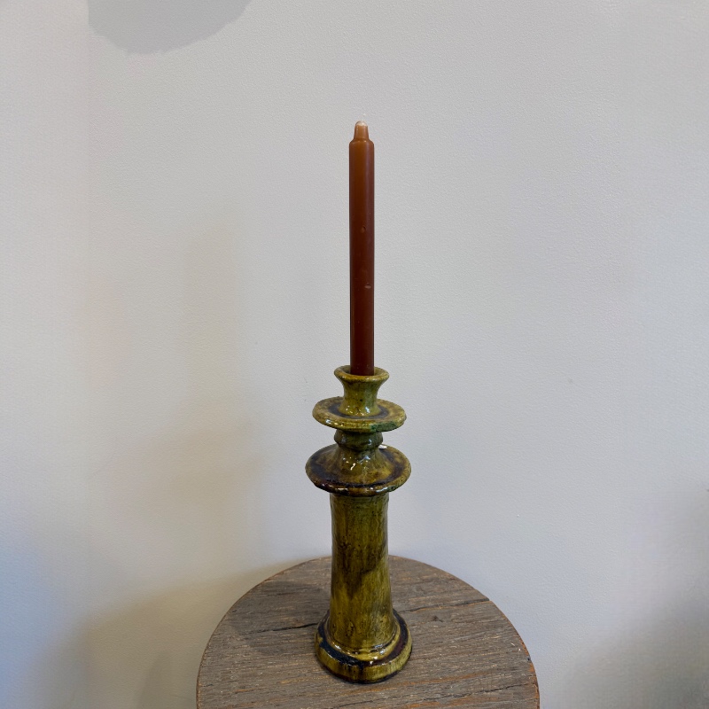 Lysestage gul Tamegroute str_M2_LS Lysestake-gul-Tamegroute-størrelse_M2