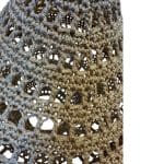 Lampe marocaine au crochet Minaret