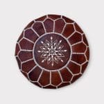 konjakkfarget puff i miniversjon