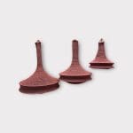 Lampe marocaine au crochet_Prune_trois tailles