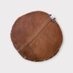 light brown pouf in mini version