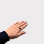 Amira-ring med ametyst