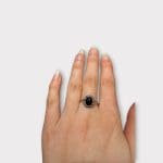 Bague NOOR NOIR avec onyx noir