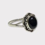Bague NOOR NOIR avec onyx noir