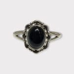 Bague NOOR NOIR avec onyx noir